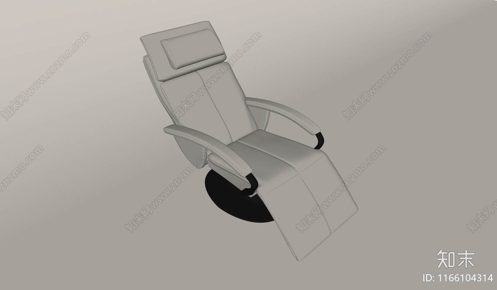 现代按摩椅SU模型下载【ID:1166104314】