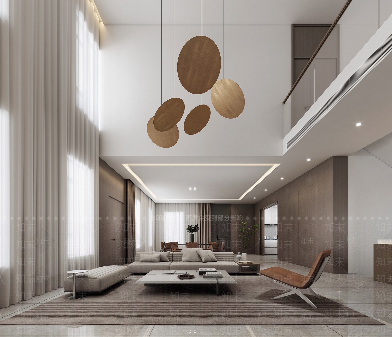现代茶室3D模型下载【ID:1214655813】