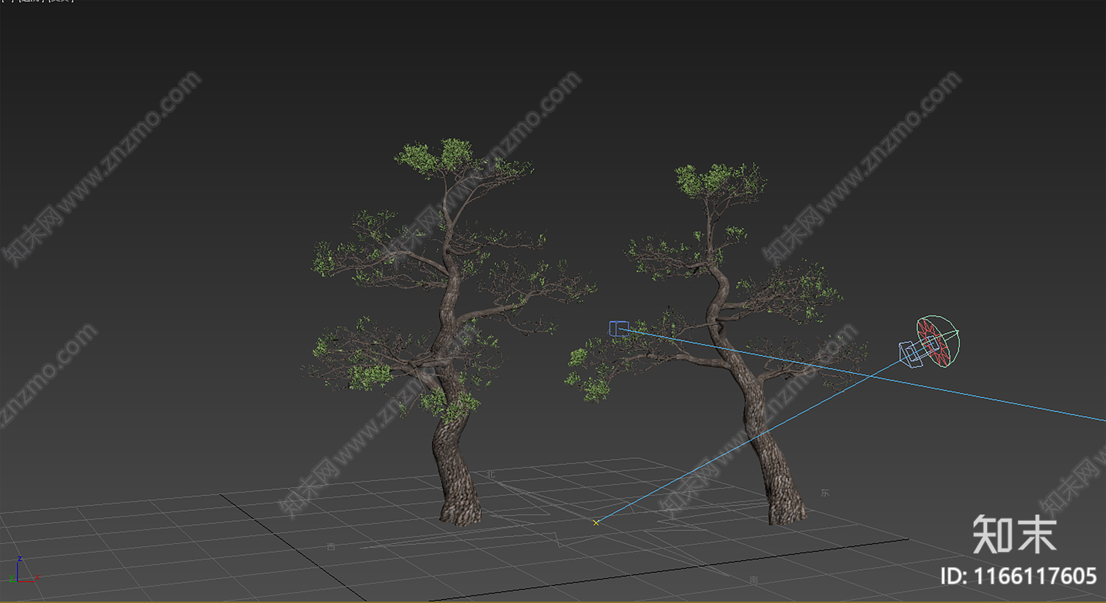 景观树3D模型下载【ID:1166117605】