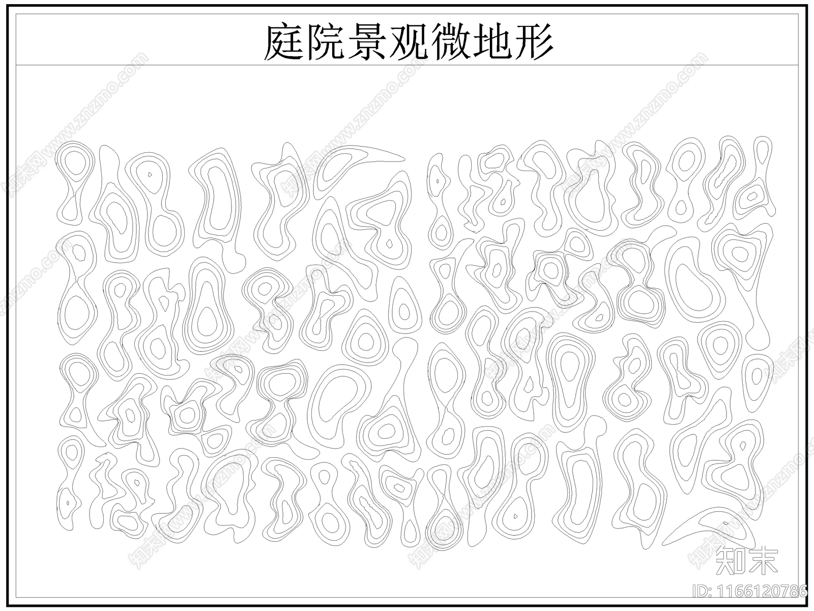 现代微地形图库施工图下载【ID:1166120786】