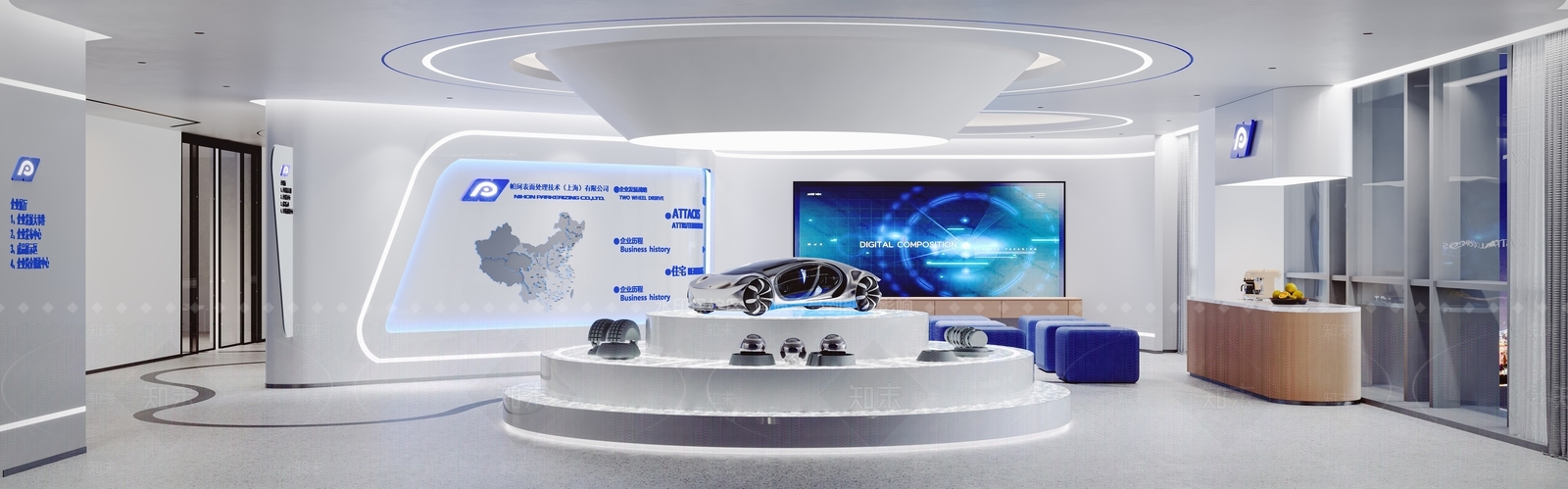 现代其他办公空间3D模型下载【ID:1166120772】