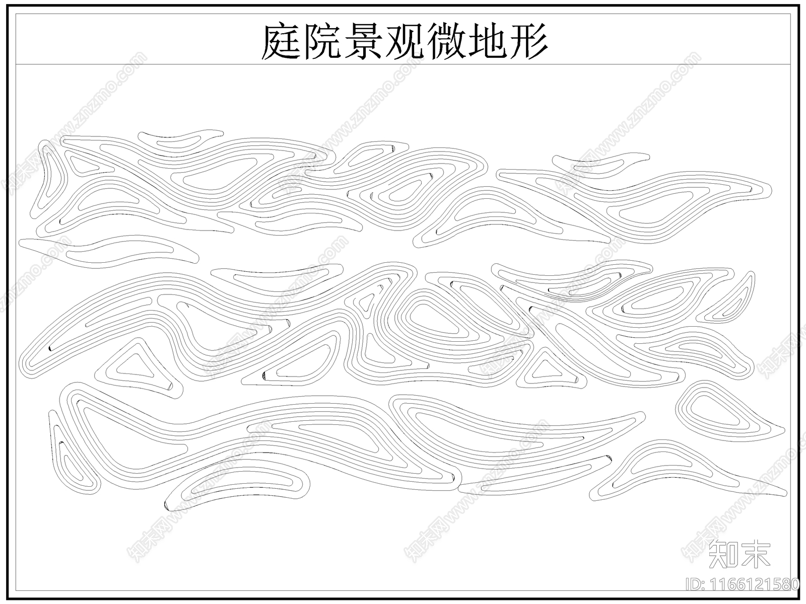 现代微地形图库施工图下载【ID:1166121580】