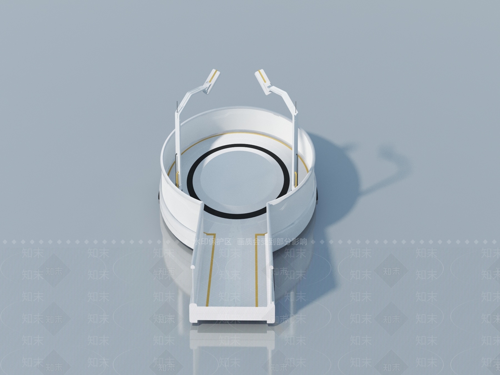 现代新中式鸟瞰规划3D模型下载【ID:1166123675】