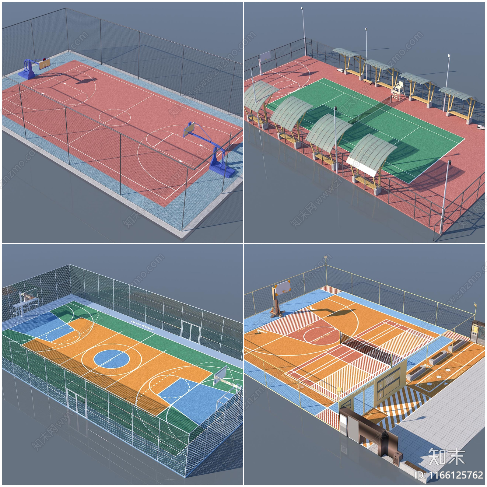 现代其他体育空间3D模型下载【ID:1166125762】