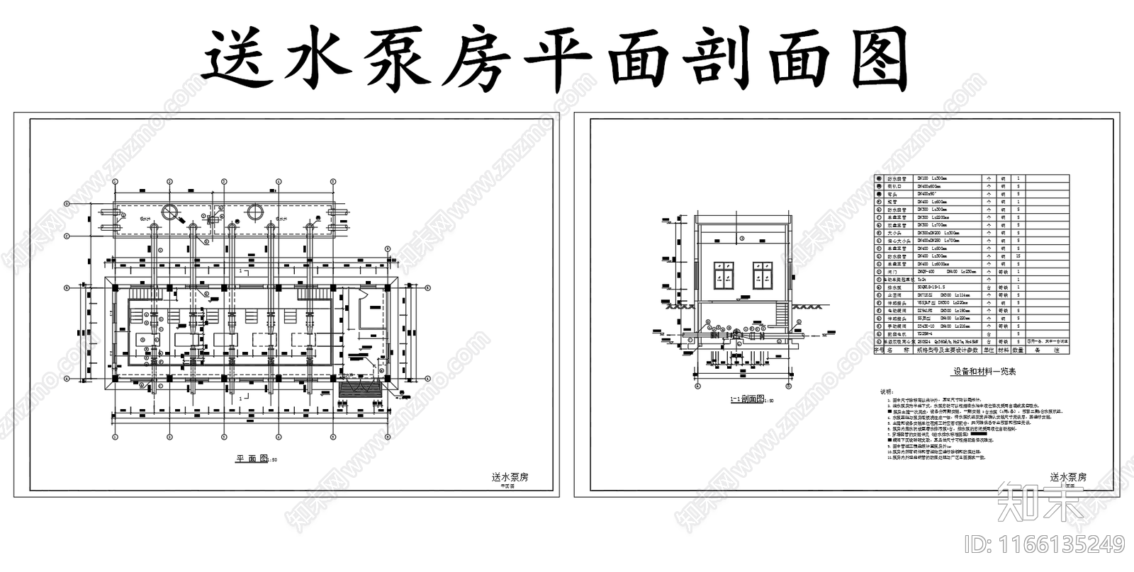 给排水节点详图cad施工图下载【ID:1166135249】