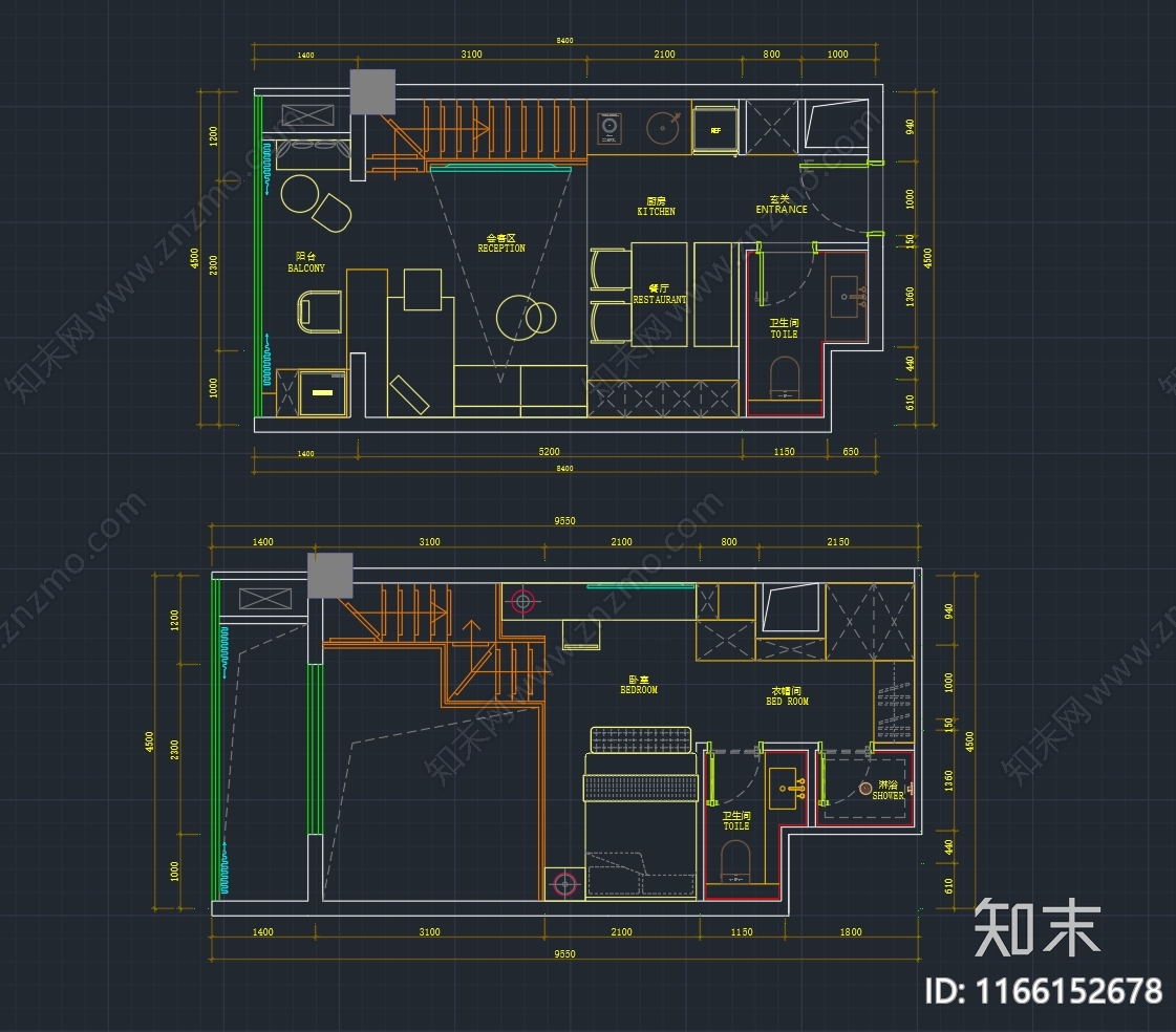 户型优化施工图下载【ID:1166152678】