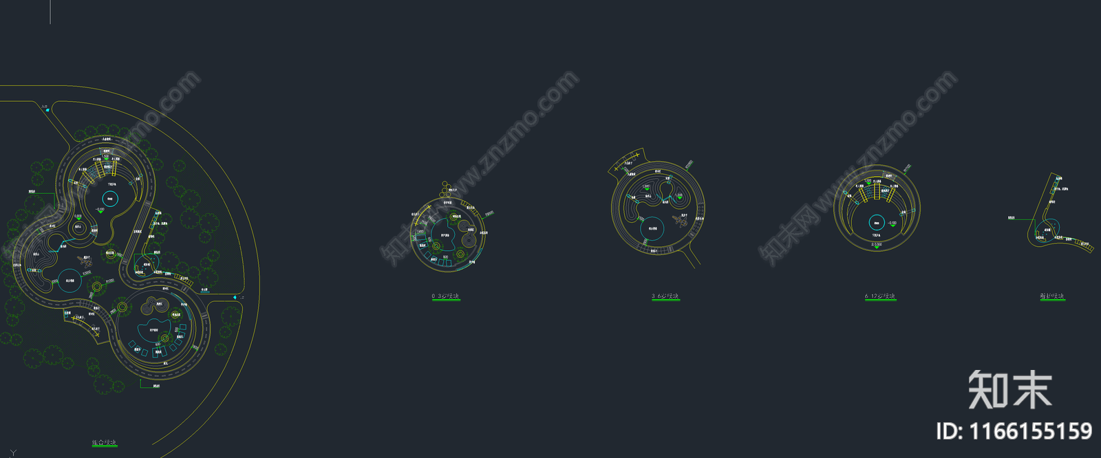现代其他景观施工图下载【ID:1166155159】