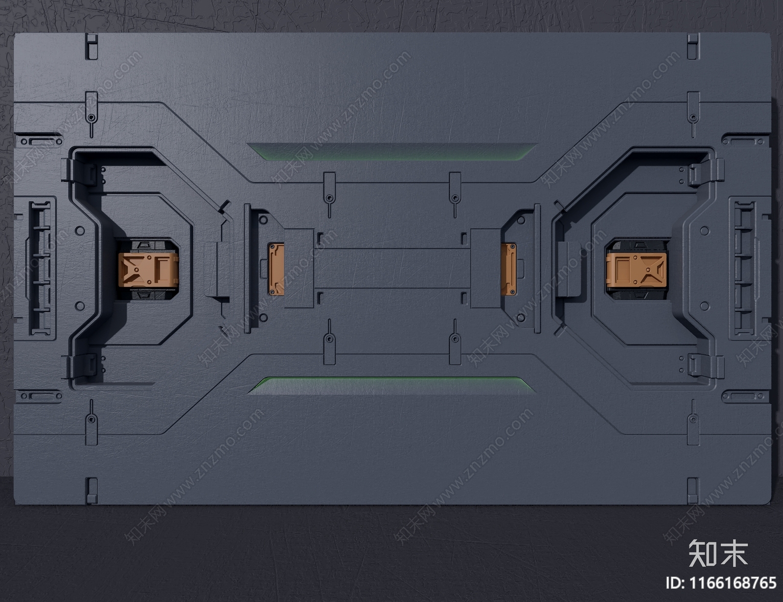 现代其他局部构件3D模型下载【ID:1166168765】