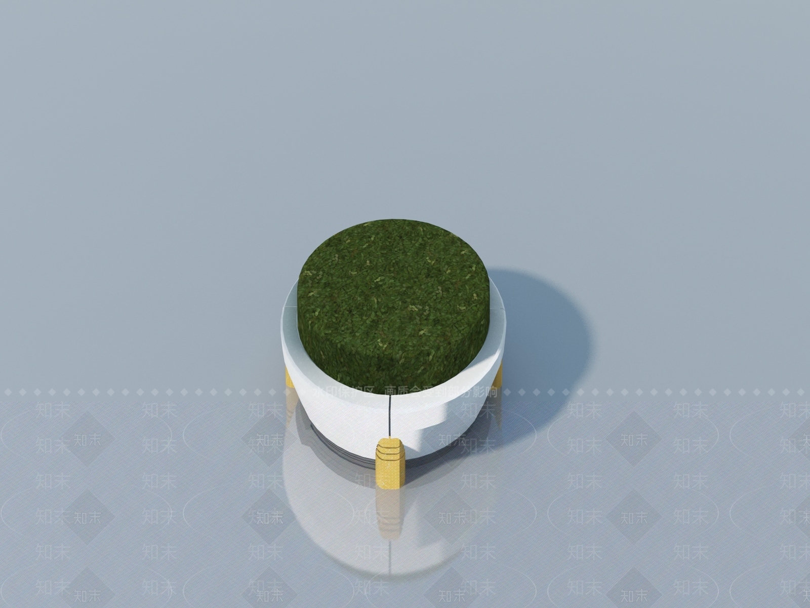 现代新中式鸟瞰规划3D模型下载【ID:1166175499】
