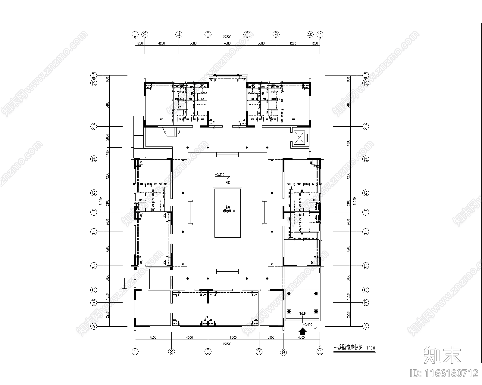 四合院施工图下载【ID:1166180712】