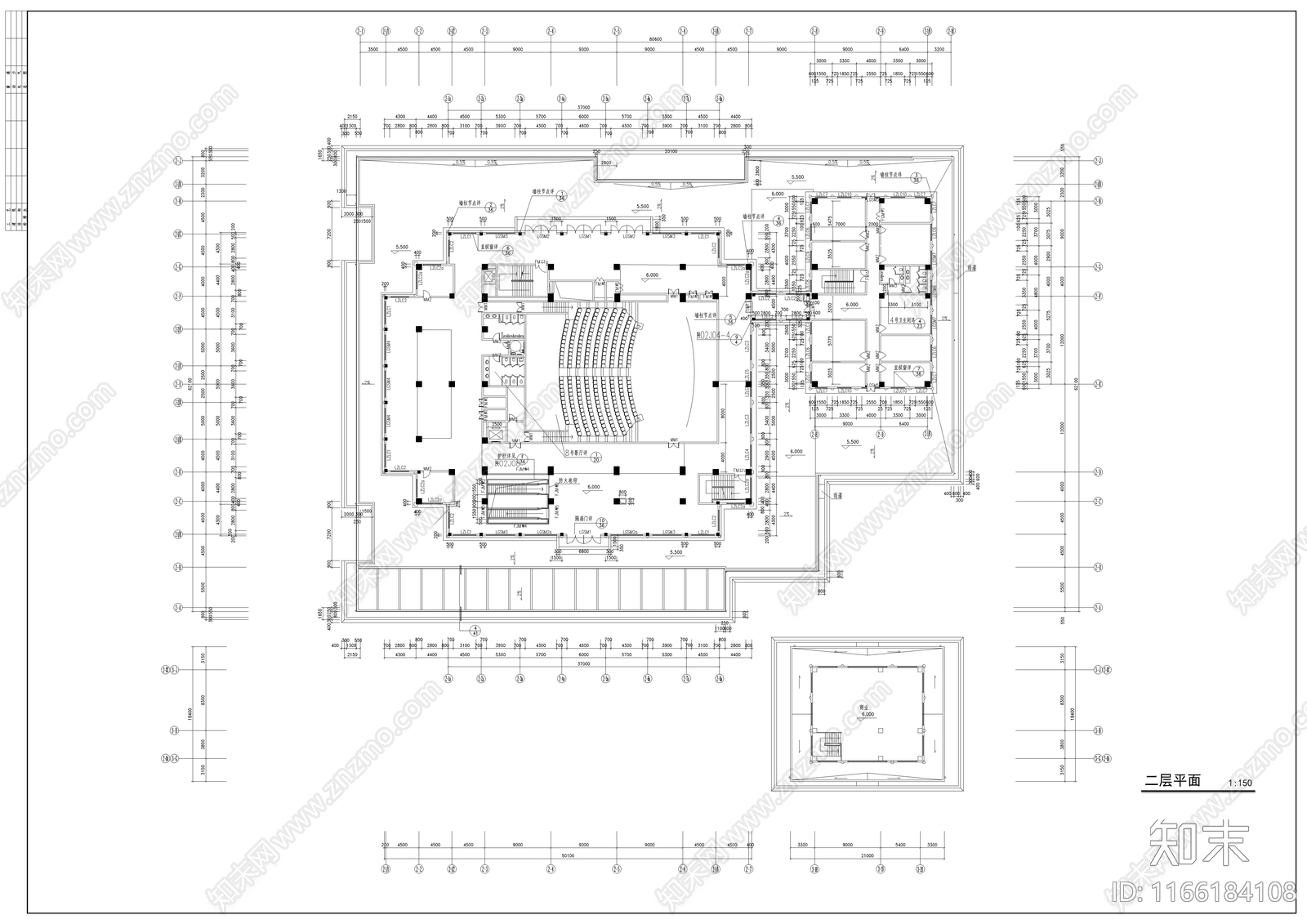 现代新中式其他建筑施工图下载【ID:1166184108】