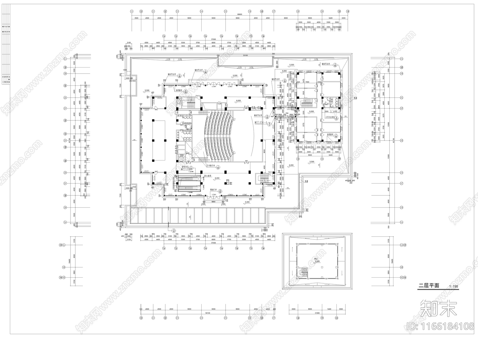 现代新中式其他建筑施工图下载【ID:1166184108】