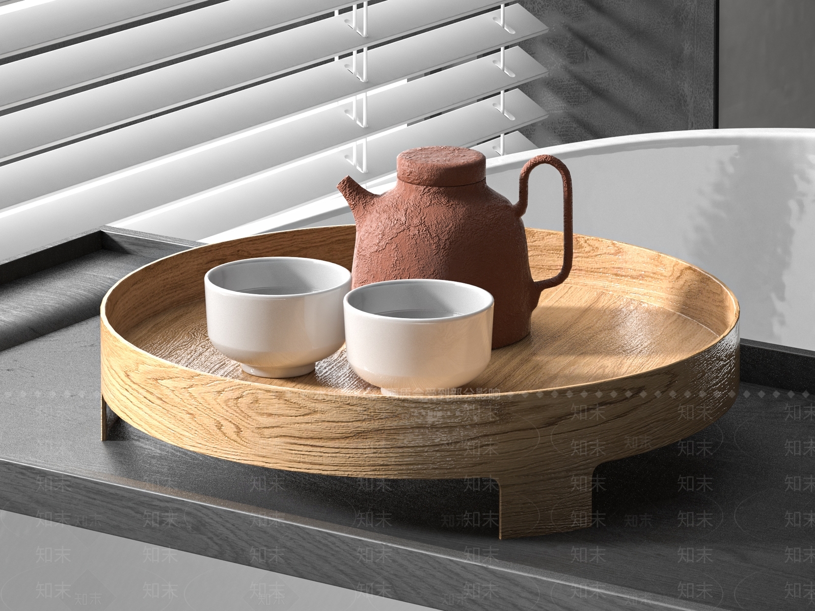 茶具3D模型下载【ID:1166235303】