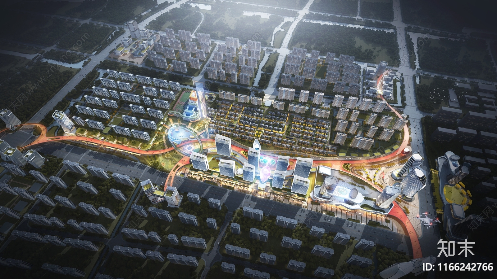 现代其他景观cad施工图下载【ID:1166242766】