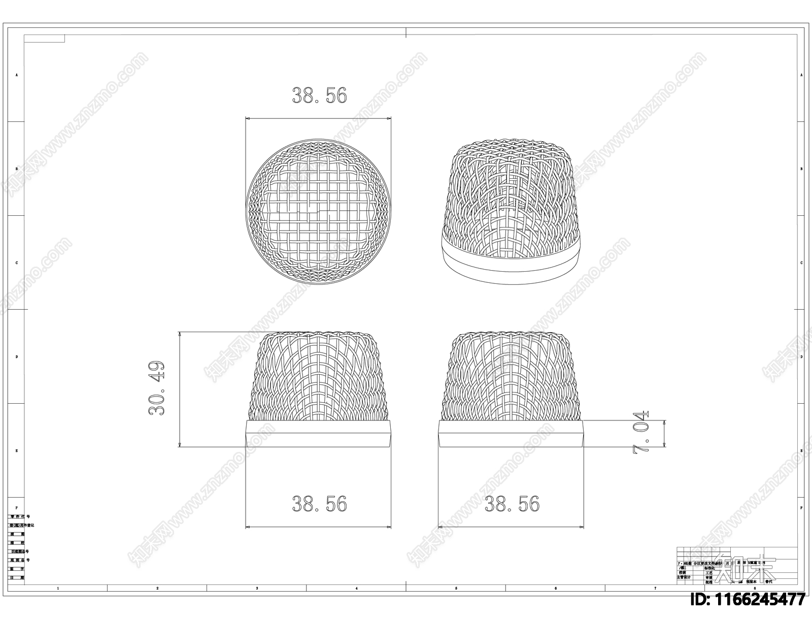 现代新中式其他图库施工图下载【ID:1166245477】