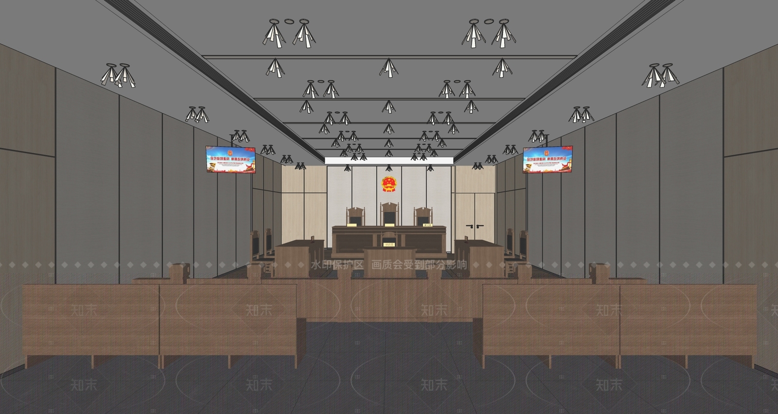 现代其他办公区域SU模型下载【ID:1216058152】