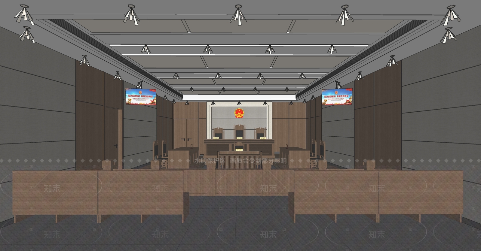现代其他办公区域SU模型下载【ID:1216066840】