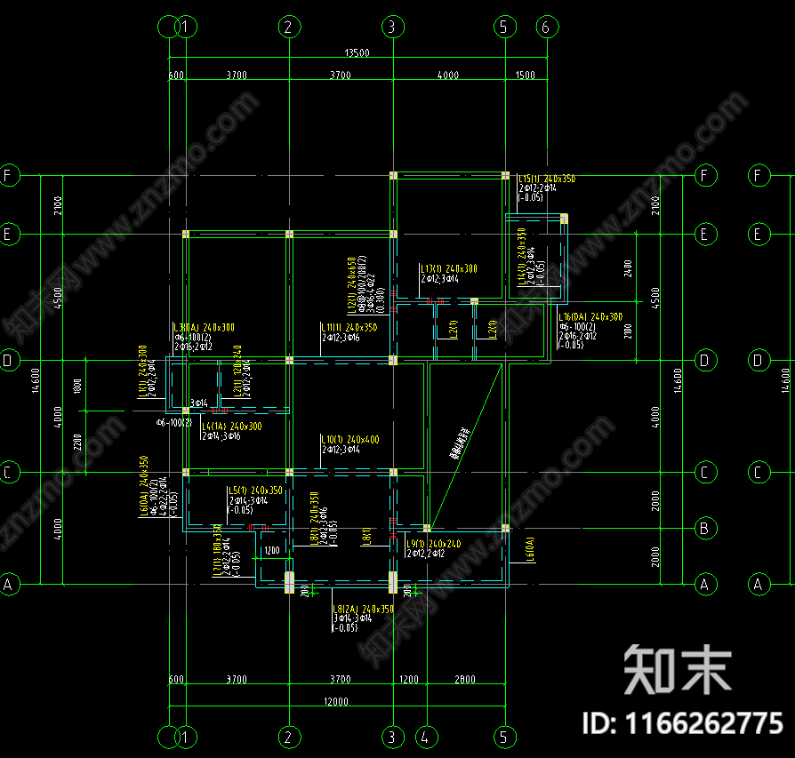 其他结构设计cad施工图下载【ID:1166262775】