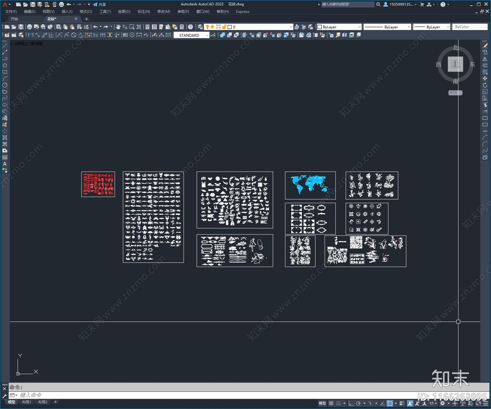 现代欧式剪影图库施工图下载【ID:1166263895】