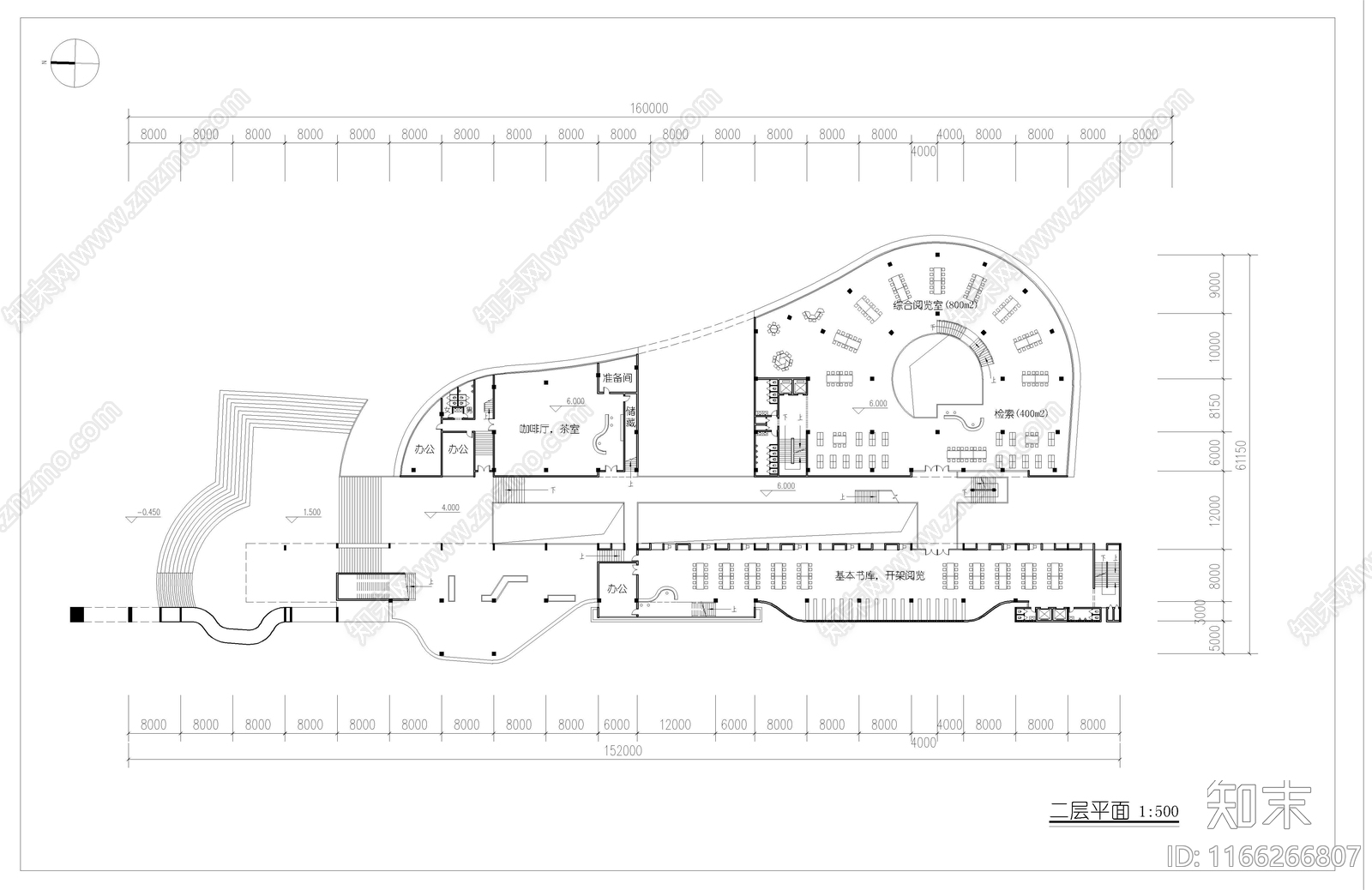 现代其他公共建筑cad施工图下载【ID:1166266807】