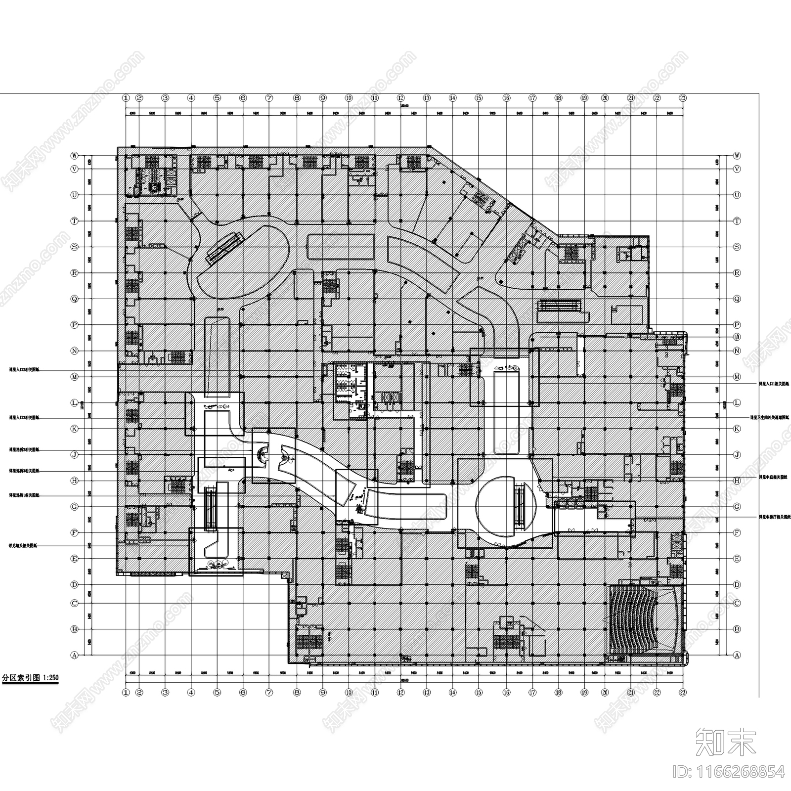 现代儿童乐园主题商业街室内工装cad施工图下载【ID:1166268854】
