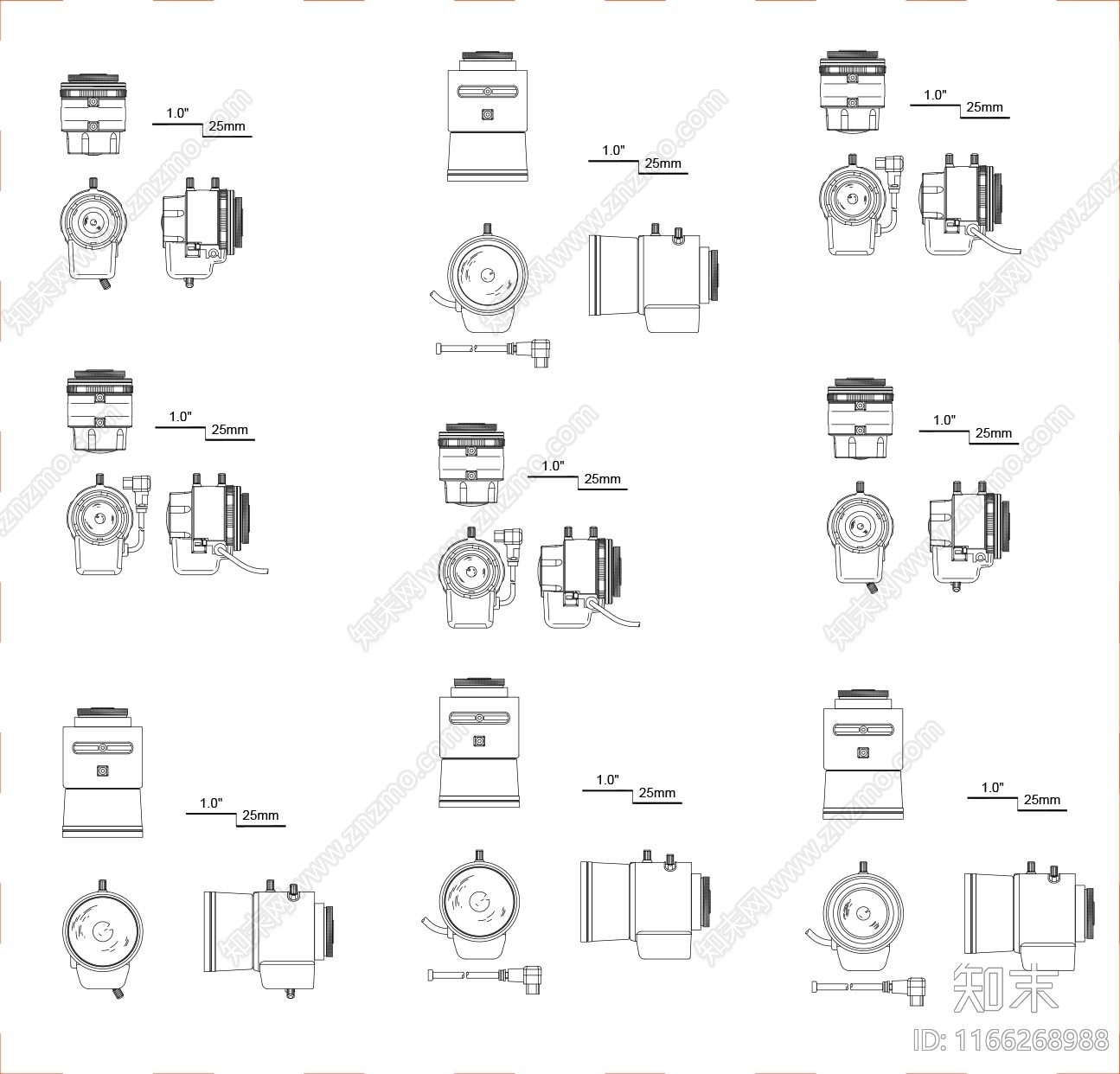 现代监控施工图下载【ID:1166268988】