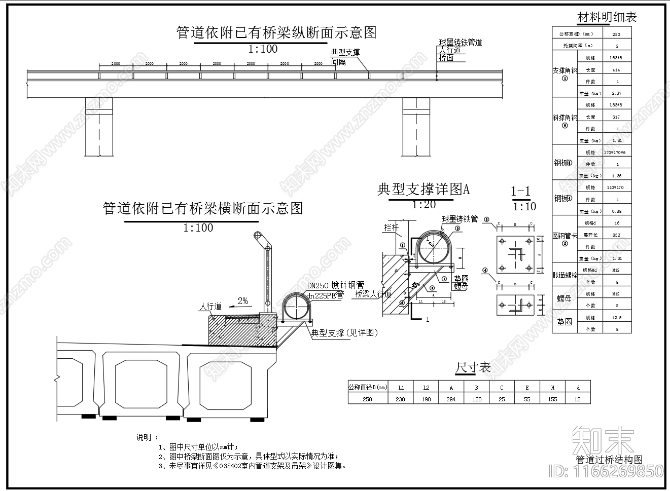 现代给排水节点详图cad施工图下载【ID:1166269850】