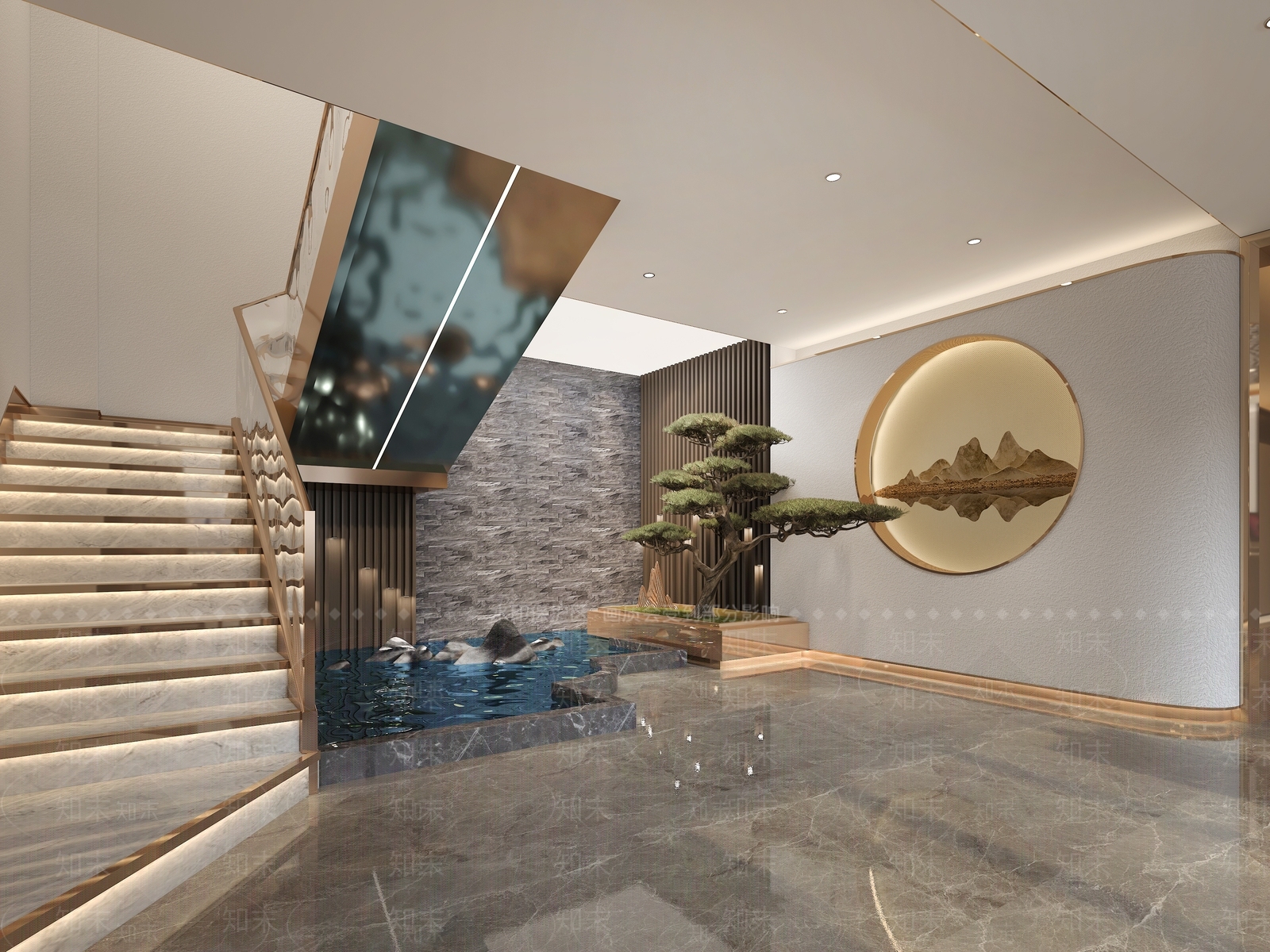 现代其他商业空间3D模型下载【ID:1166271511】