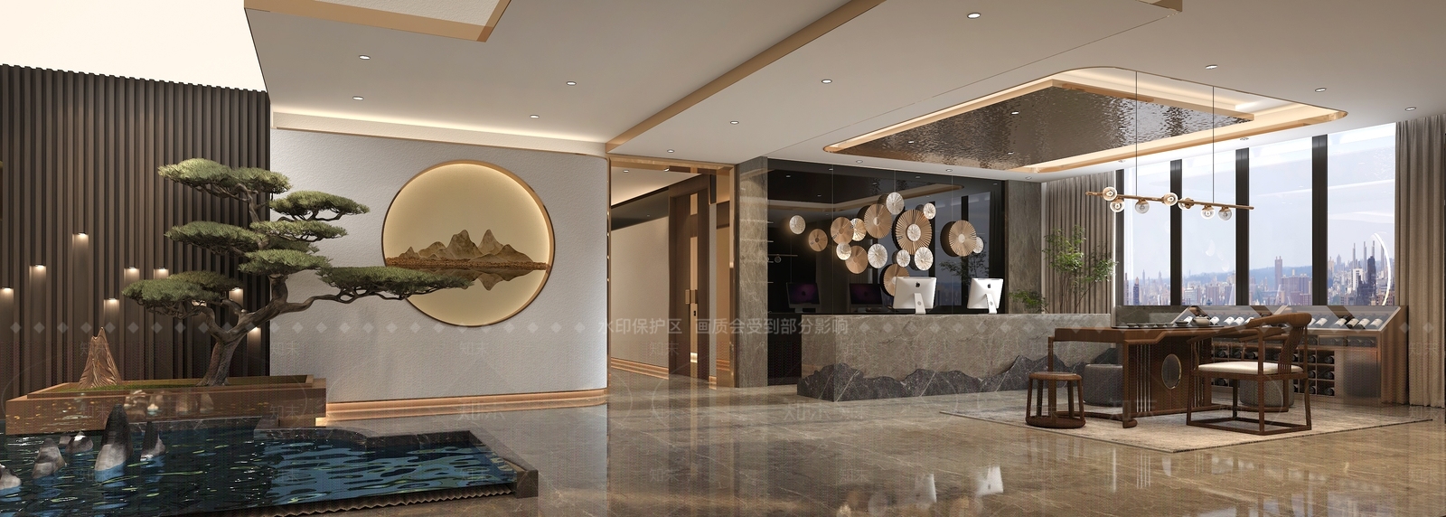 现代其他商业空间3D模型下载【ID:1166271511】