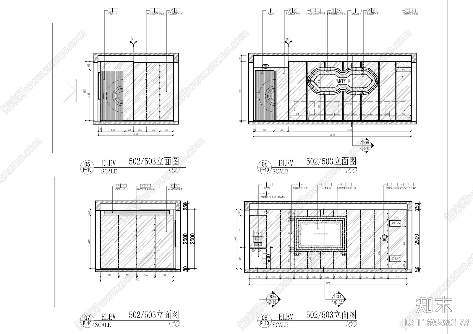 现代KTVcad施工图下载【ID:1166280173】