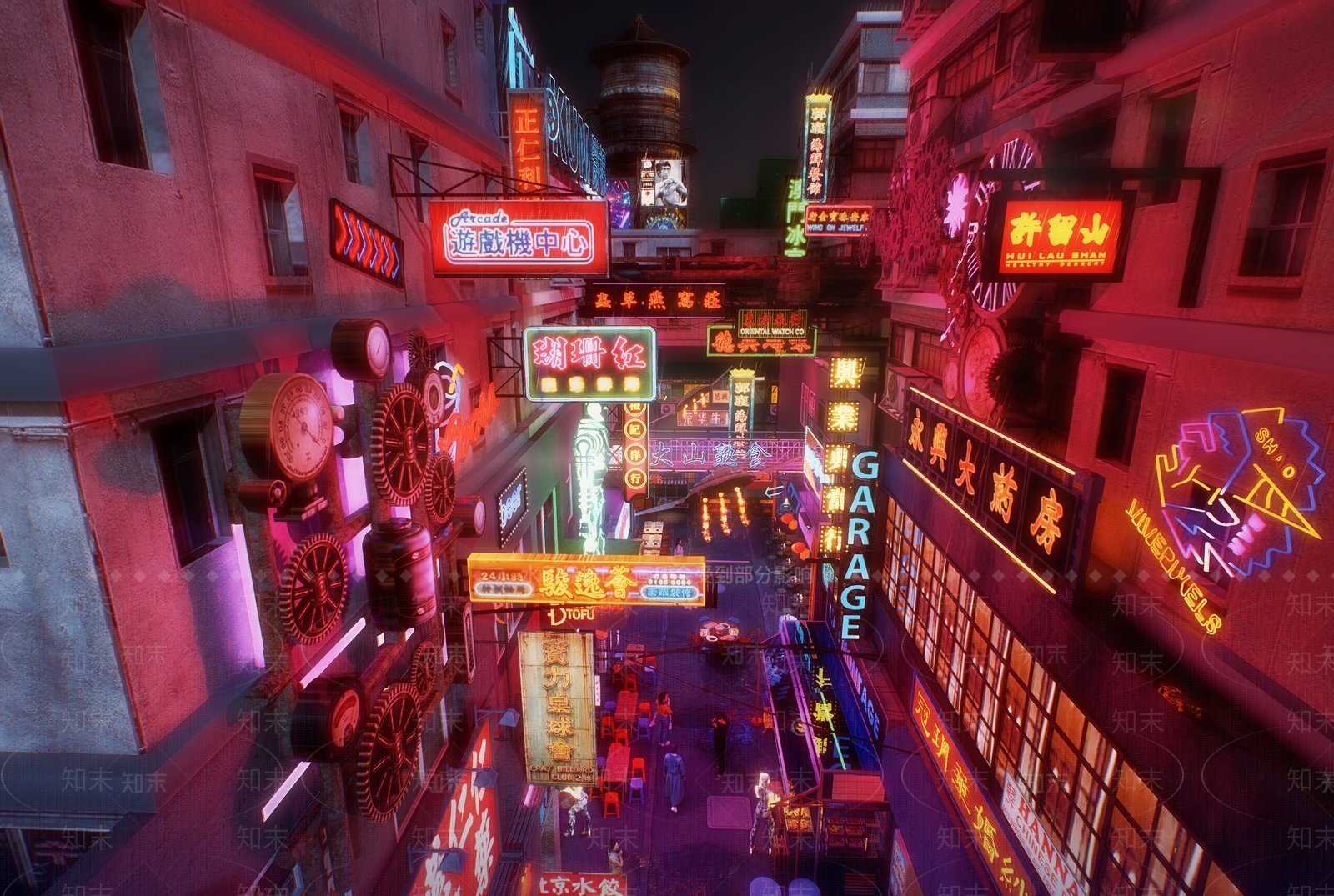 现代工业其他工业建筑SU模型下载【ID:1166290536】