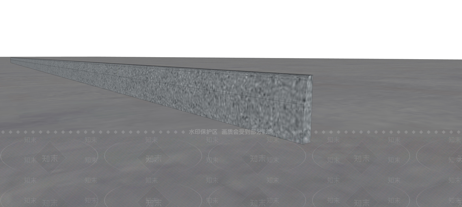 现代踢脚线SU模型下载【ID:1166294629】