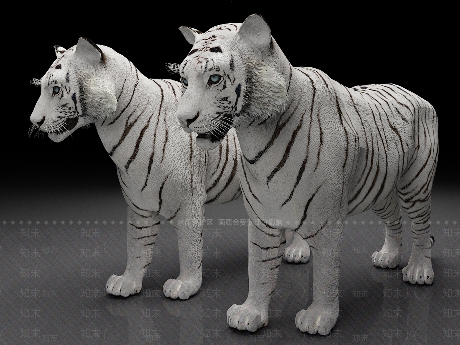 爬行类动物3D模型下载【ID:1166296873】