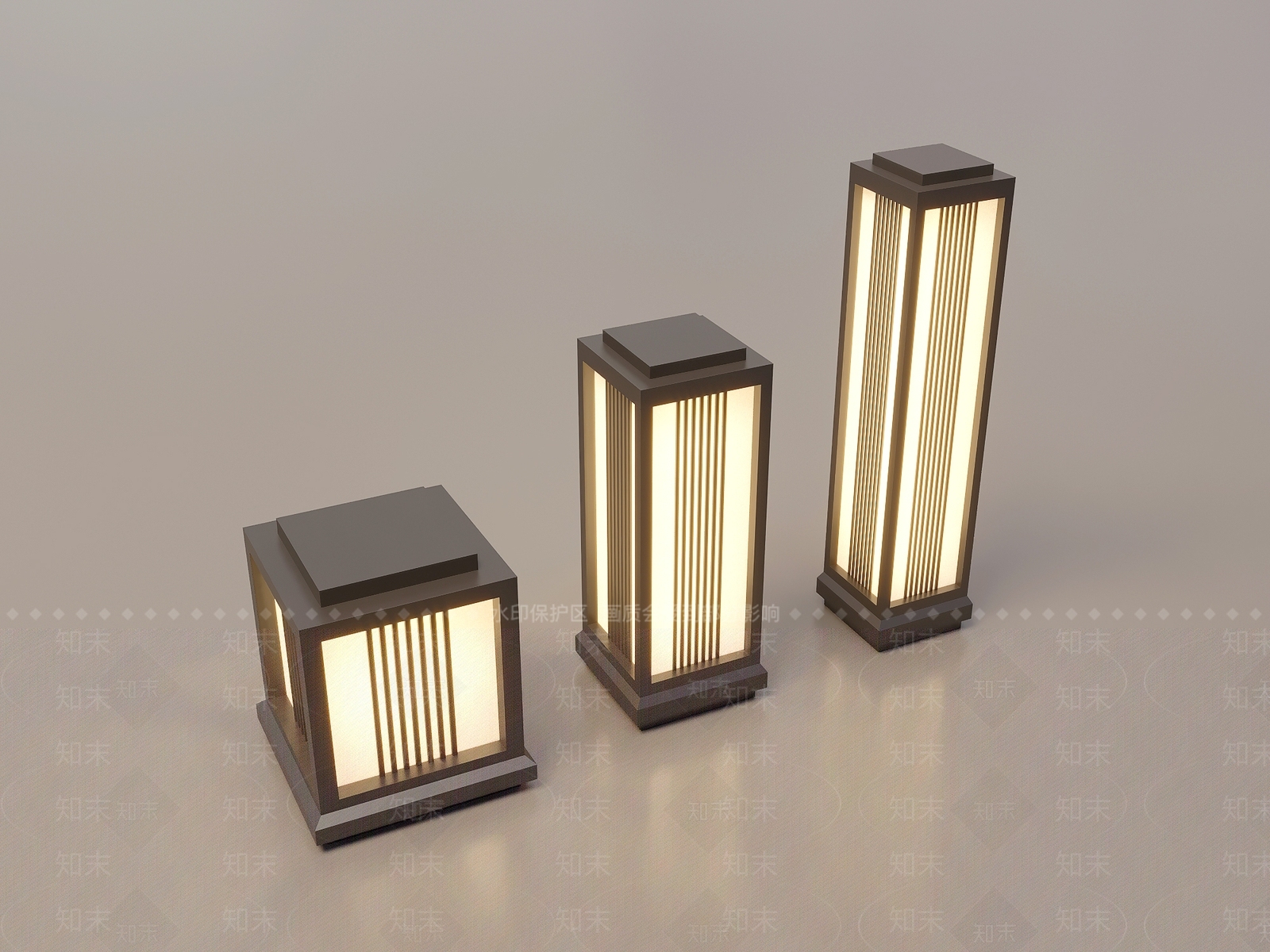 新中式中式玄关柜3D模型下载【ID:1166315663】