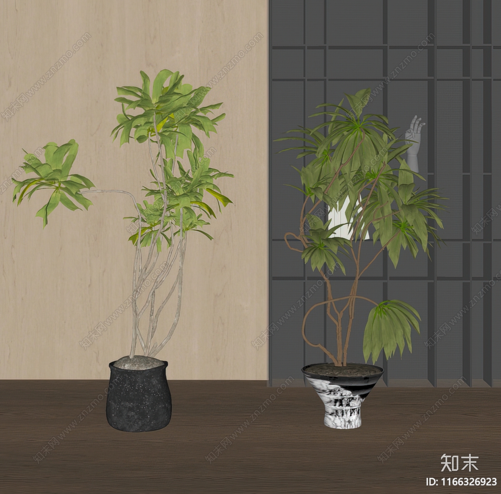 盆栽SU模型下载【ID:1166326923】