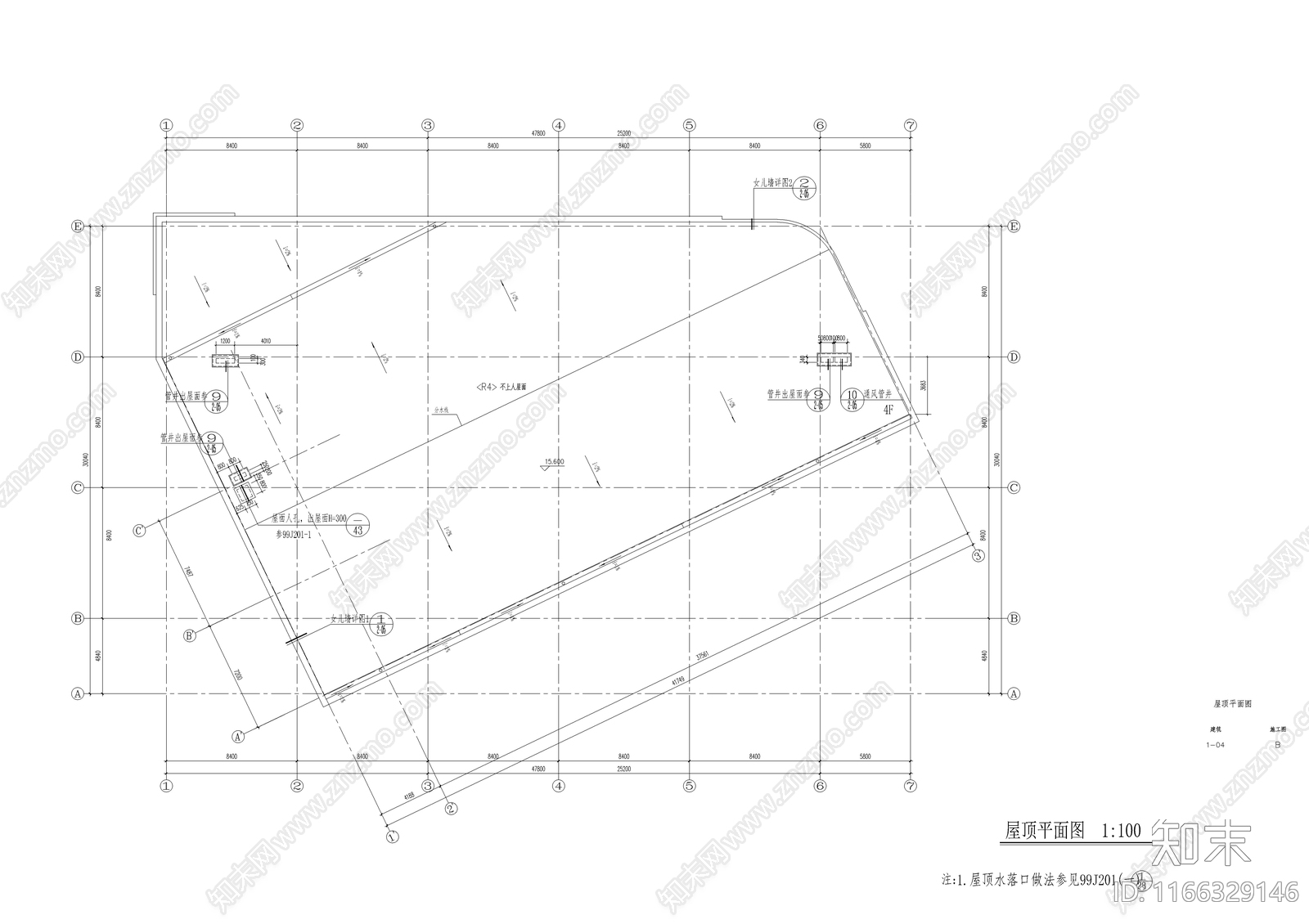 现代其他建筑cad施工图下载【ID:1166329146】