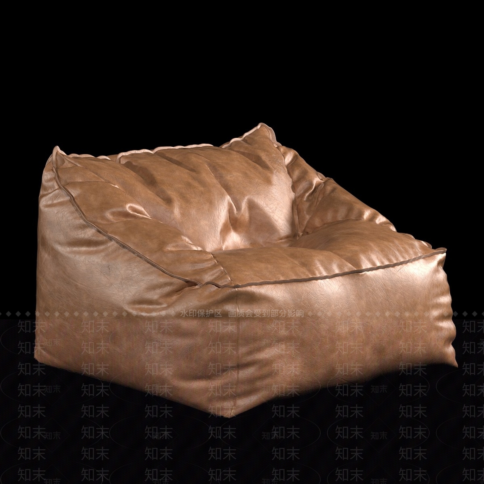 沙发凳3D模型下载【ID:1166344115】