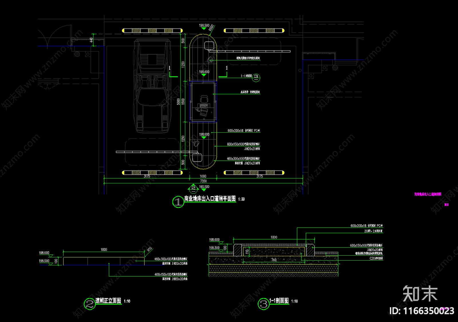 现代中式小区景观施工图下载【ID:1166350023】