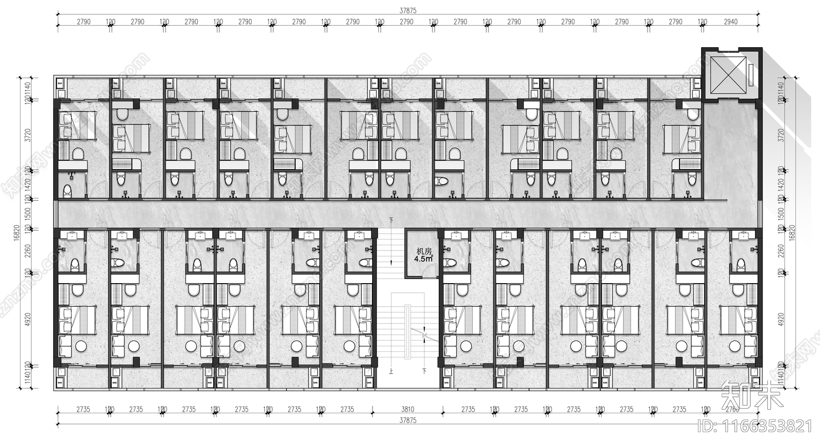 工装平面图施工图下载【ID:1166353821】