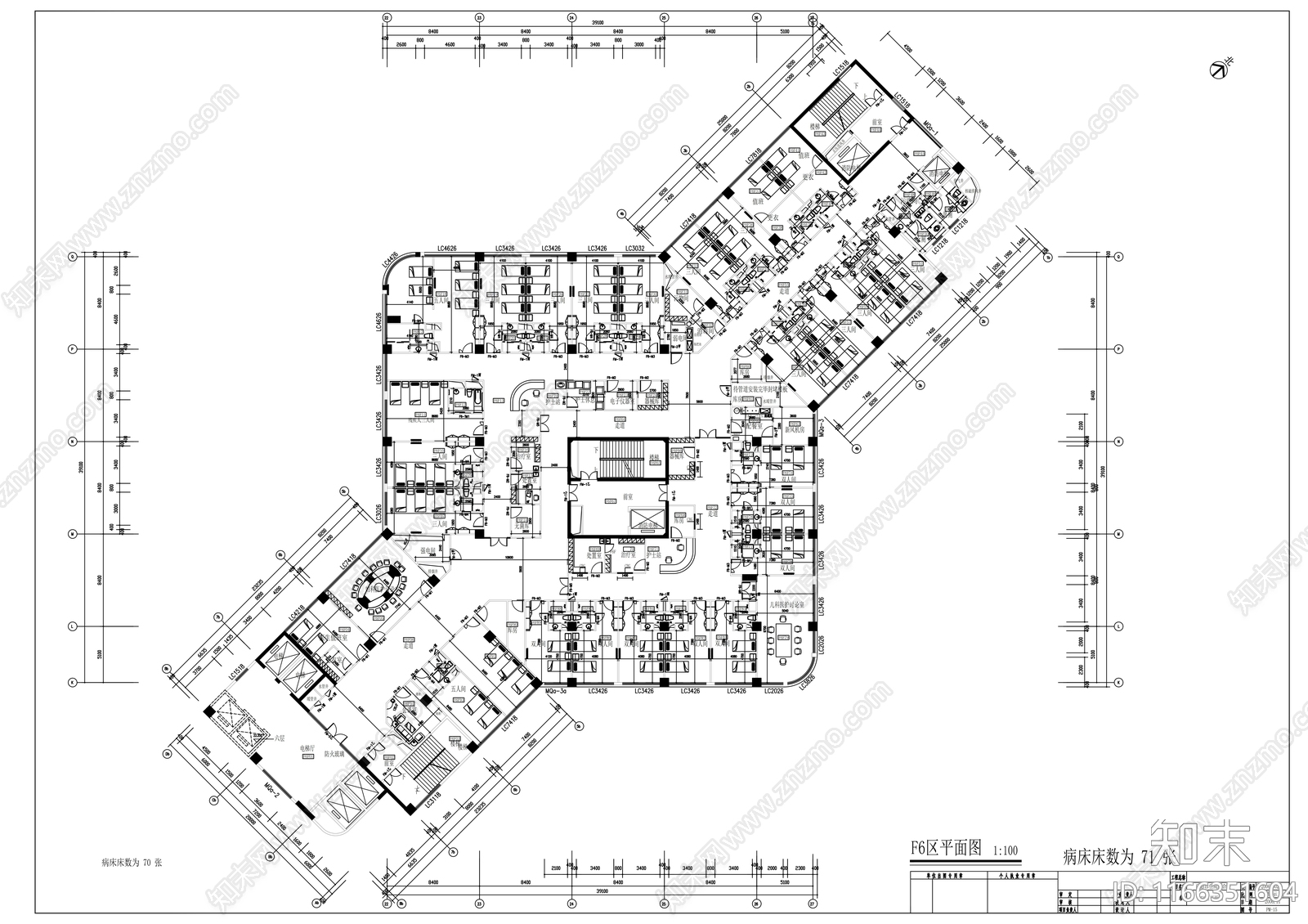 建筑平面图施工图下载【ID:1166351604】