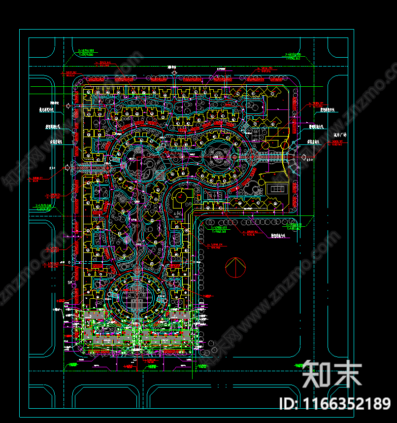 建筑平面图施工图下载【ID:1166352189】