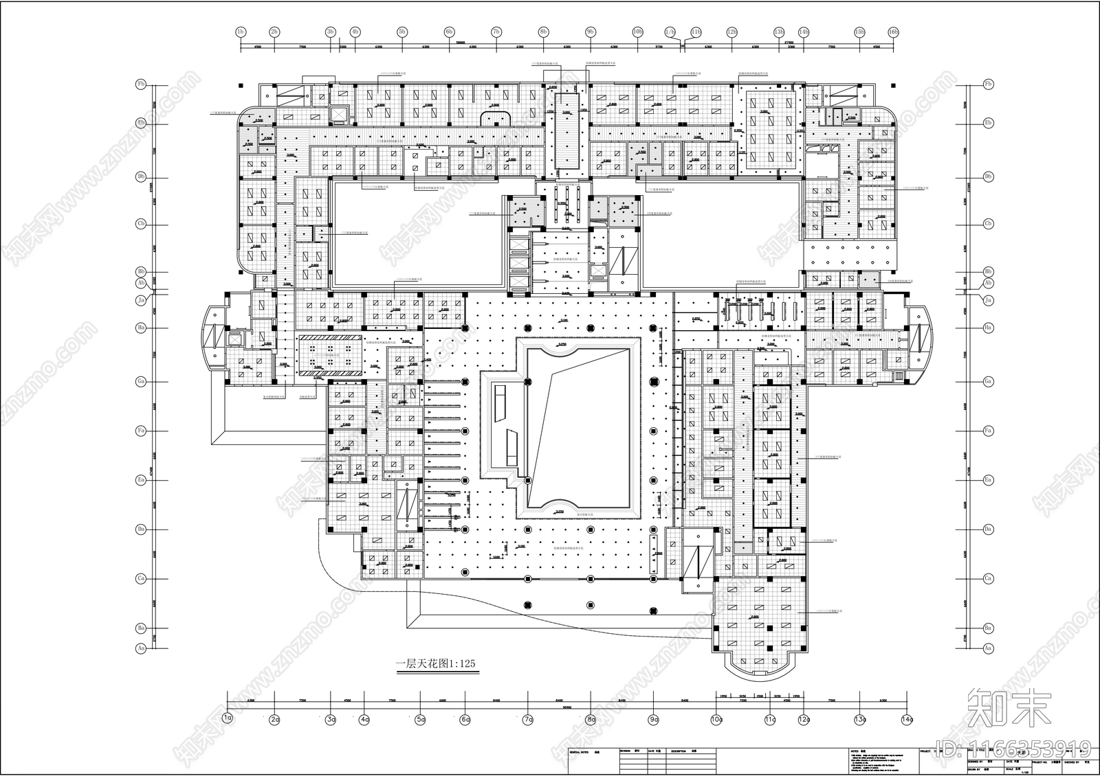 现代医院cad施工图下载【ID:1166353919】