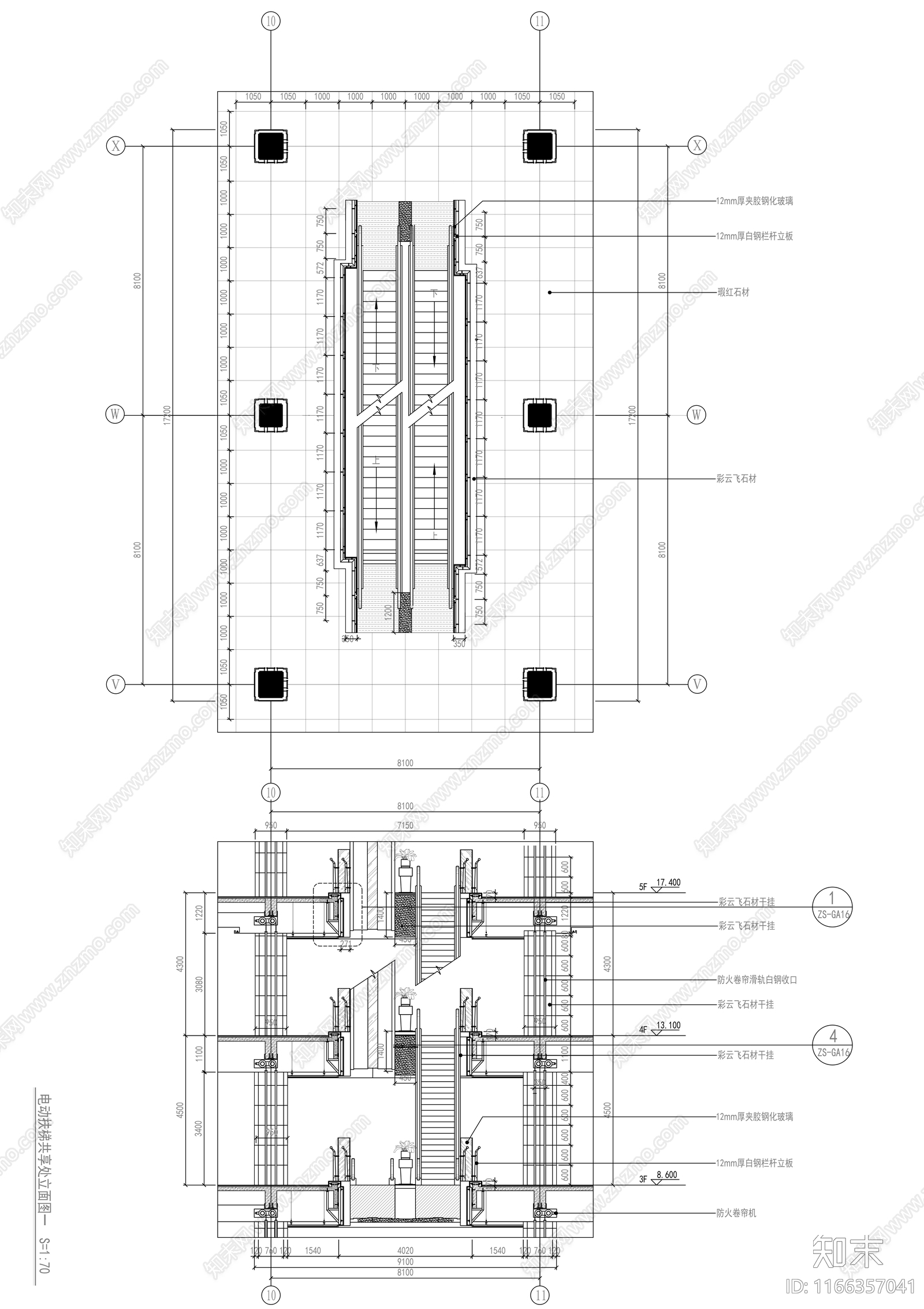 现代医院cad施工图下载【ID:1166357041】