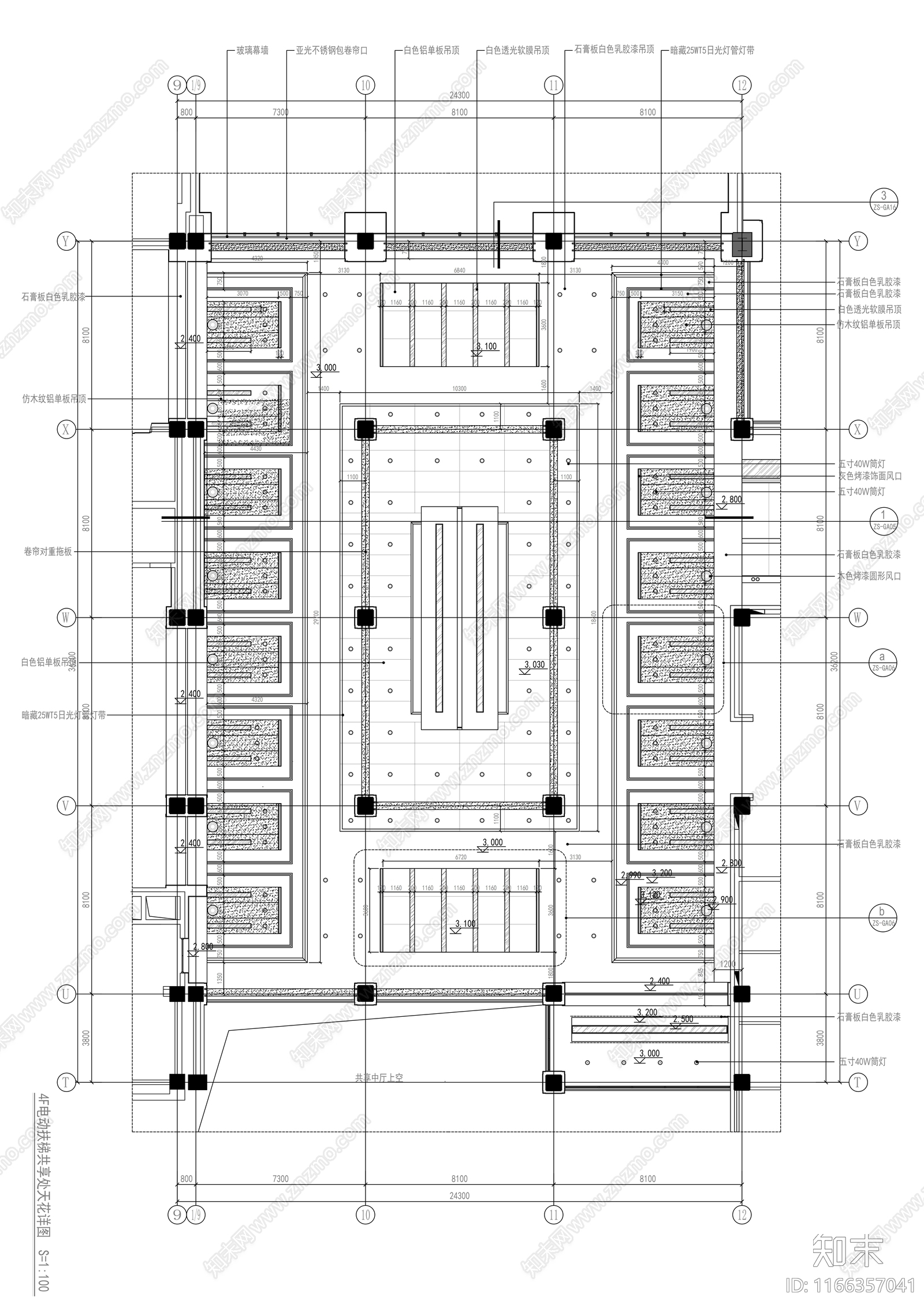 现代医院cad施工图下载【ID:1166357041】