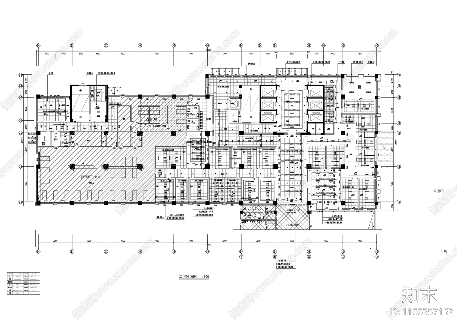 现代医院cad施工图下载【ID:1166357157】