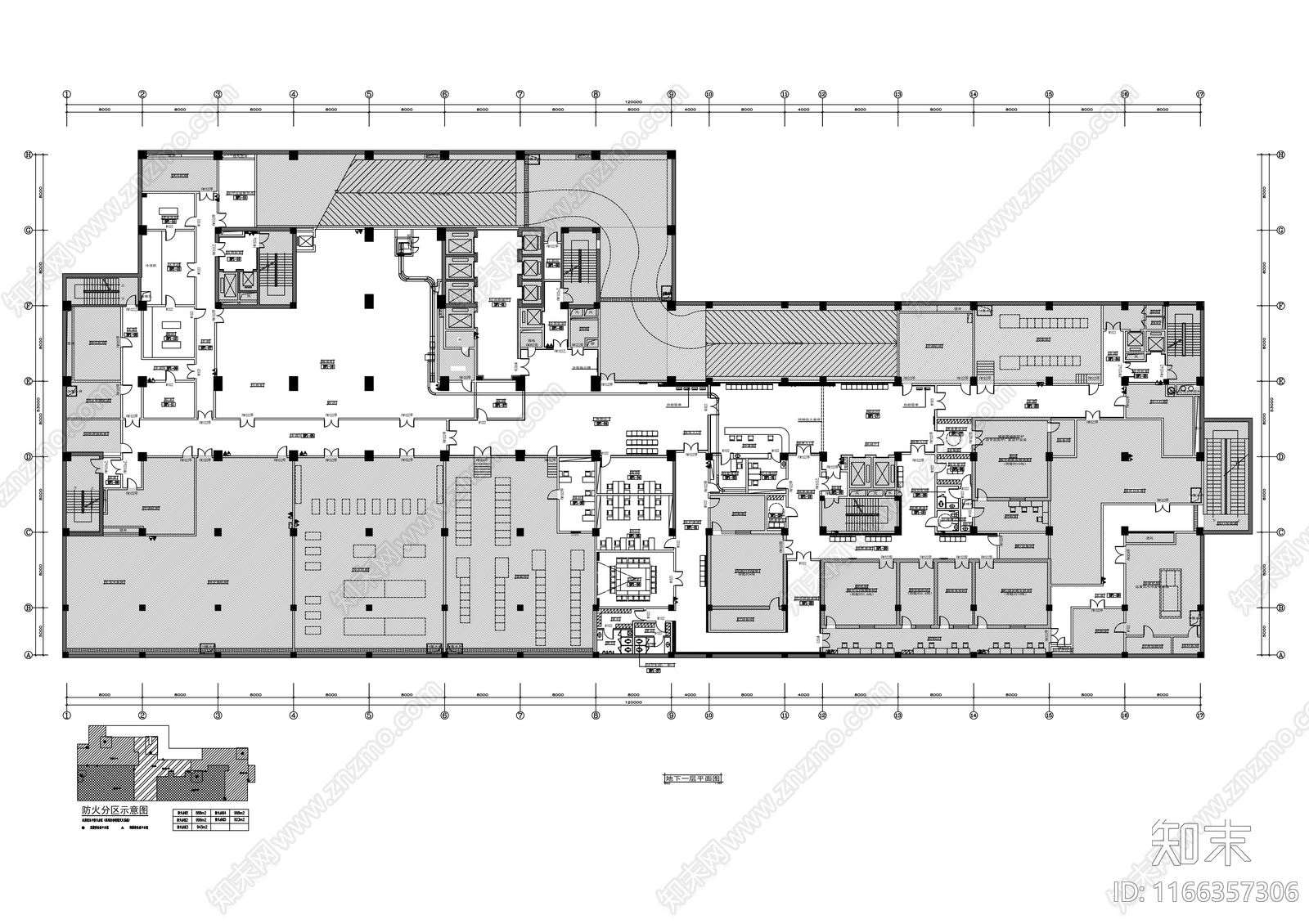 现代医院cad施工图下载【ID:1166357306】