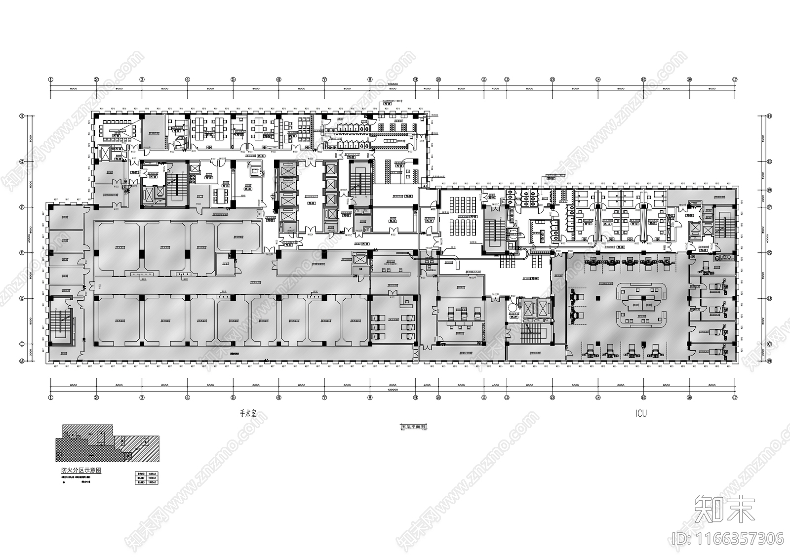 现代医院cad施工图下载【ID:1166357306】