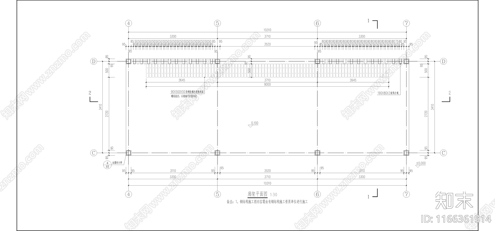 现代新中式其他建筑cad施工图下载【ID:1166361914】