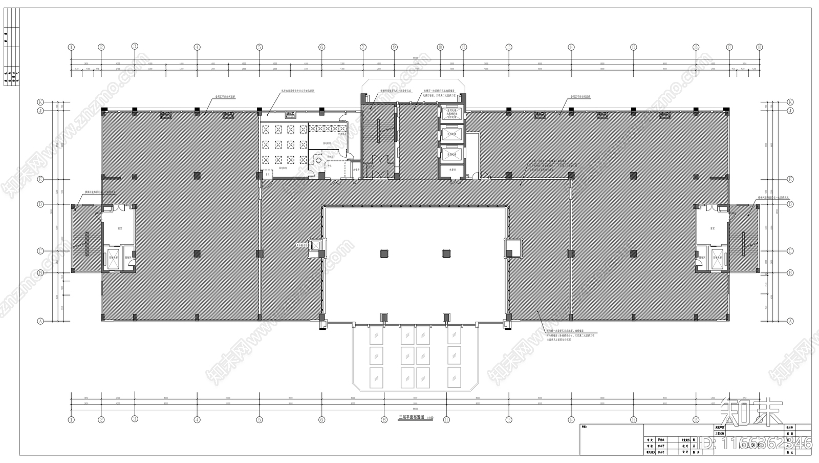 现代医院cad施工图下载【ID:1166362346】