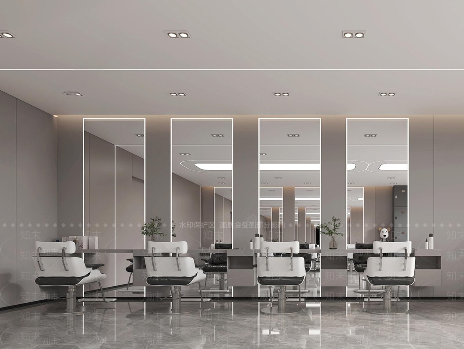 现代理发店SU模型下载【ID:1166362891】